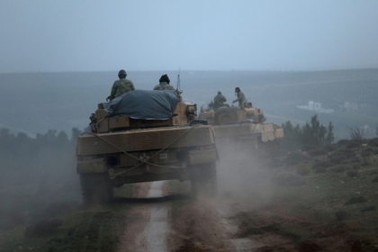 Курдская пехота решила дать отпор турецким танкам