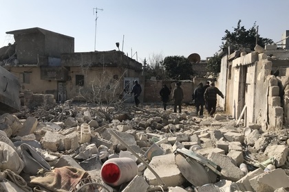 Турция разбомбила центр сирийского Африна