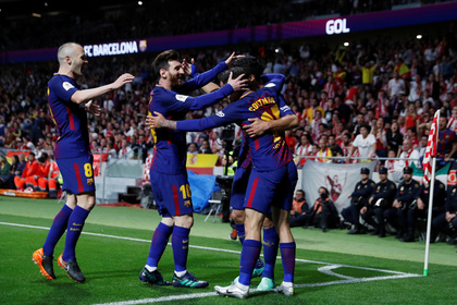 «Барселона» 30-й раз выиграла Кубок Испании