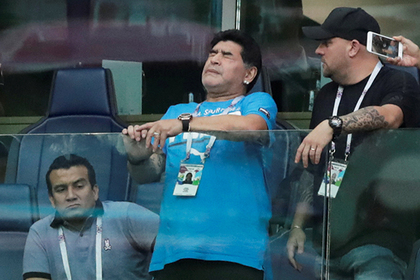 Марадона поведал о своем здоровье после матча Аргентины