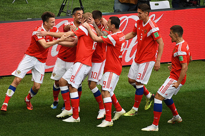 Сборная России забила первый мяч на чемпионате мира