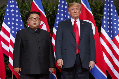Трамп признался в возникшей между ним и Ким Чен Ыном «химии»