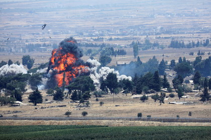 Россия и Сирия начали масштабную бомбардировку позиций боевиков
