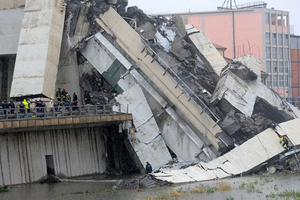 Названо число погибших при обрушении моста в Генуе
