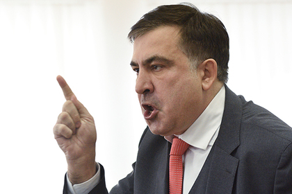 Саакашвили распек «дебила» Порошенко и предрек ему провал